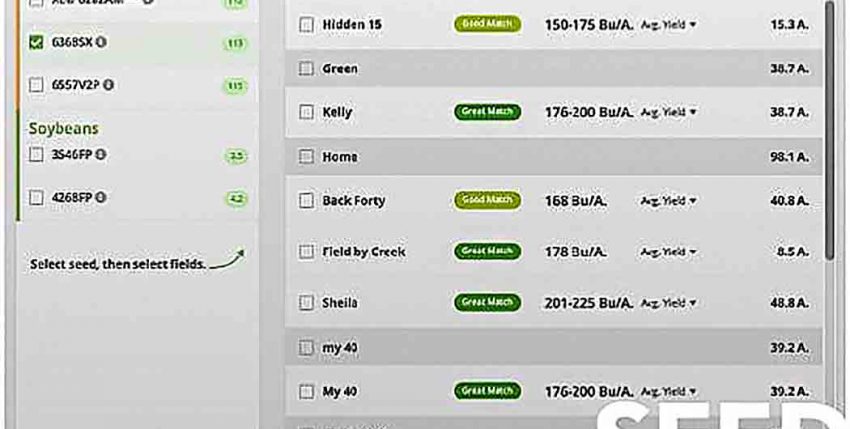 New Seed Selection Tool Now Available